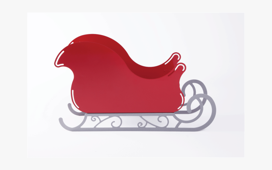 Santa's Sleigh, Transparent Clipart