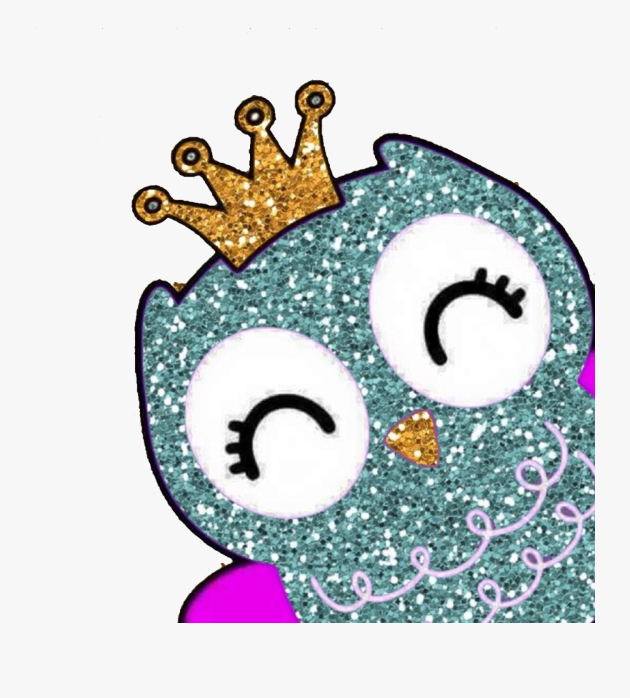 Transparent Gold Glitter Crown Clipart - Cartoon, Transparent Clipart