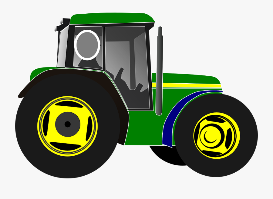 Tractor Clipart, Transparent Clipart