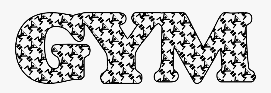 Clipart - Gym Image Clip Art, Transparent Clipart