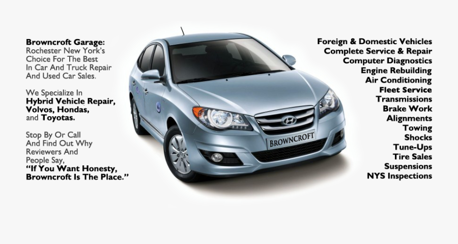 Rochester Auto Shop Services - Hyundai Elantra Lpi Hybrid, Transparent Clipart