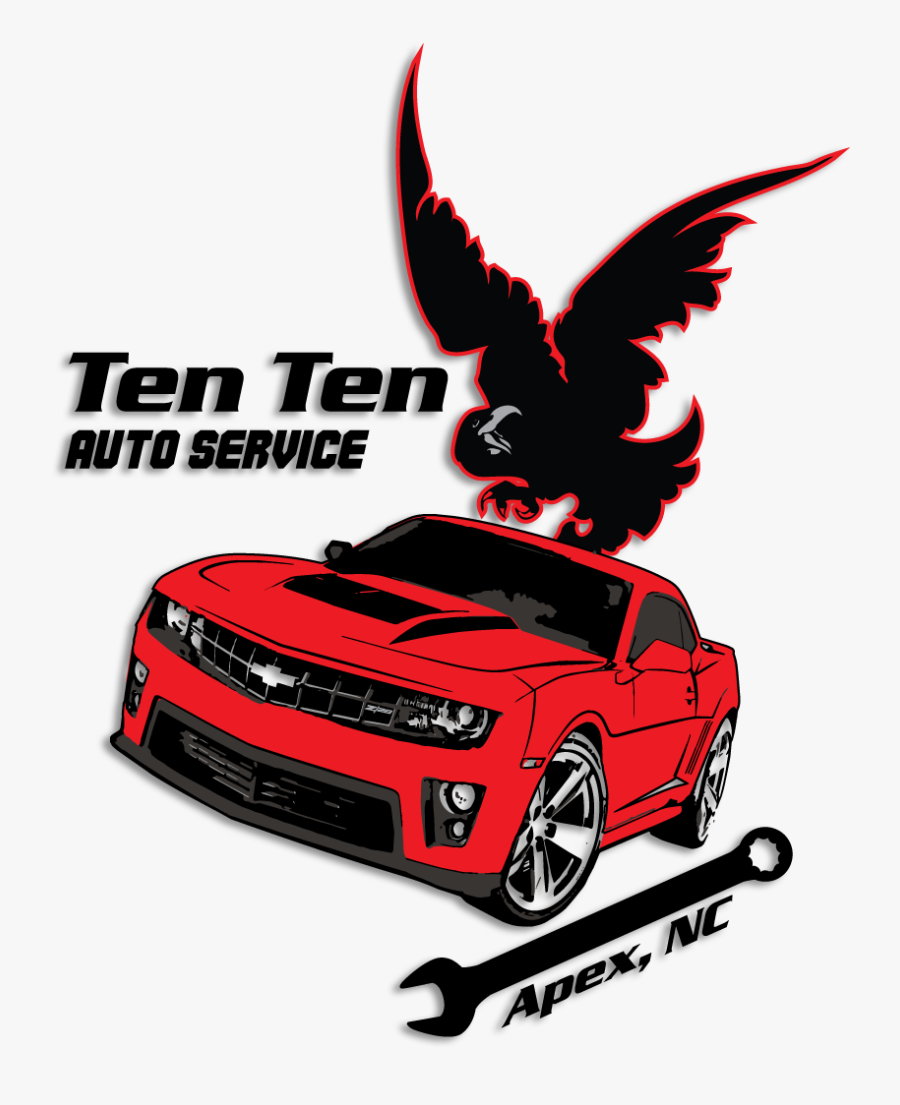 Ten Ten Auto Service - Chevrolet Camaro, Transparent Clipart