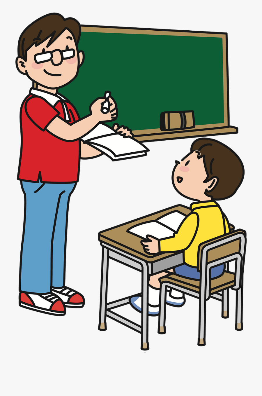 Man Teacher Clipart, Transparent Clipart