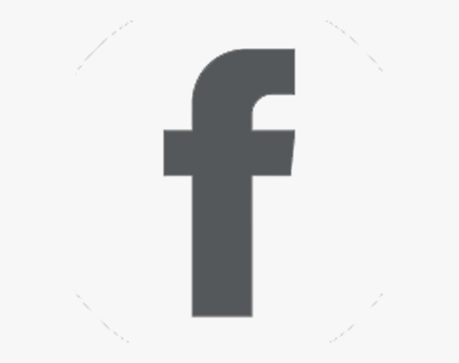 Facebook - Facebook Icon Gray Png, Transparent Clipart