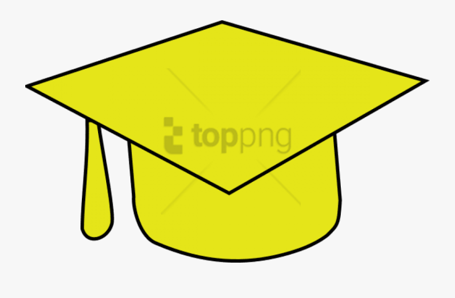 Free Png Gold Graduation Cap Png Png Image With Transparent, Transparent Clipart