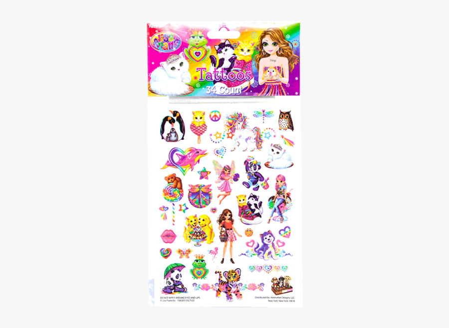 Glitter Clipart Glitter Tattoo - Lisa Frank, Transparent Clipart