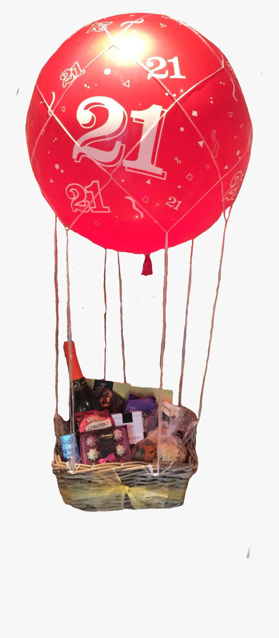 Cart - Subtotal - Checkout - 21st Birthday Hot Air - Hot Air Balloon, Transparent Clipart