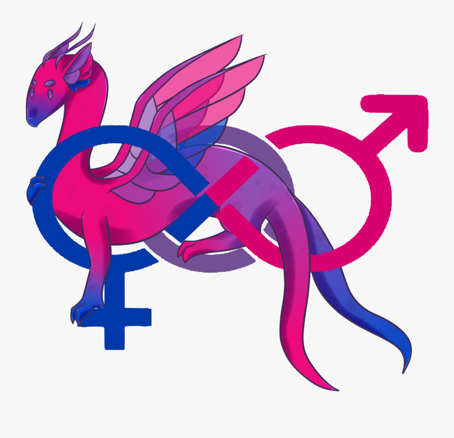 Iconic Bisexual Symbols, Transparent Clipart