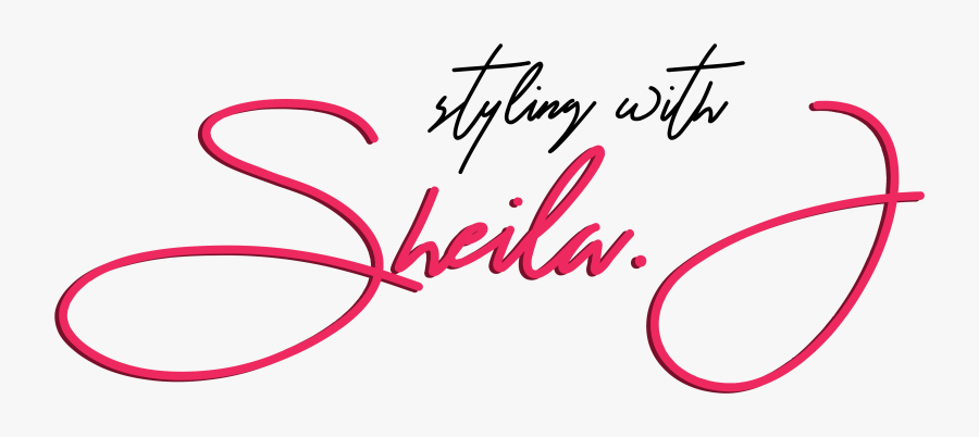 Styling With Sheila J - Calligraphy, Transparent Clipart