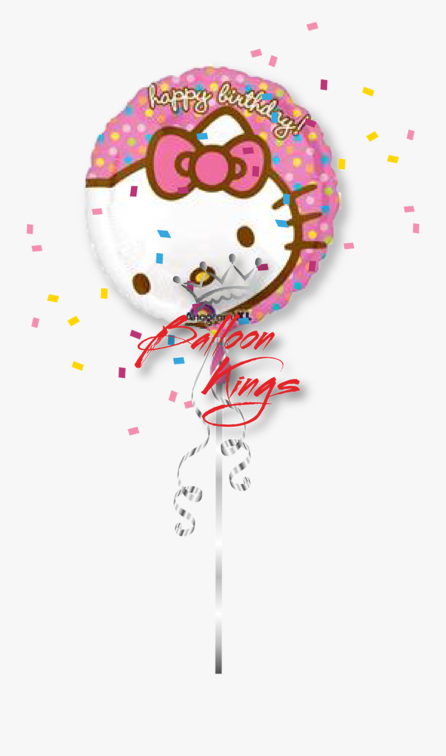 Pink Hello Kitty - Free Hello Kitty Balloons, Transparent Clipart