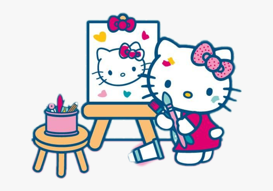 Image - Hello Kitty Full Color, Transparent Clipart