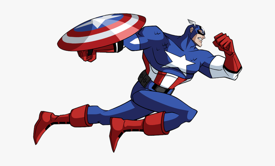 Captain America Clipart Awesome Captain America Clip - Clip Art Captain America, Transparent Clipart