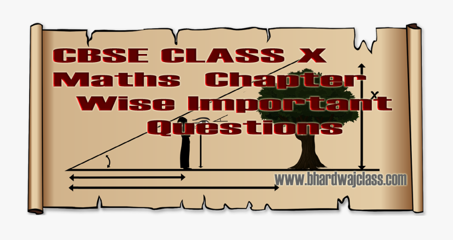 Cbse Maths Questions Of - Poster, Transparent Clipart