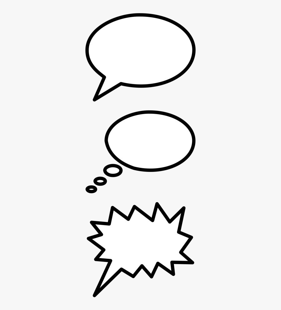Speech Bubble, Transparent Clipart