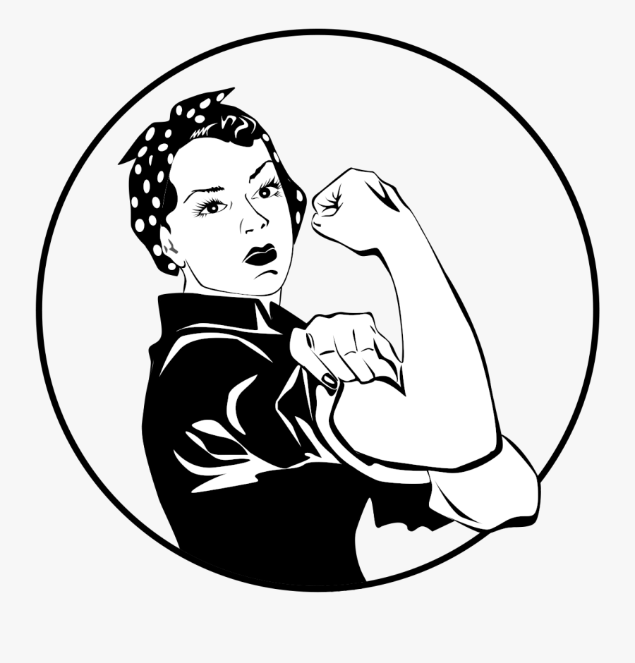 Rosie The Riveter Clipart Transparent , Transparent, Transparent Clipart