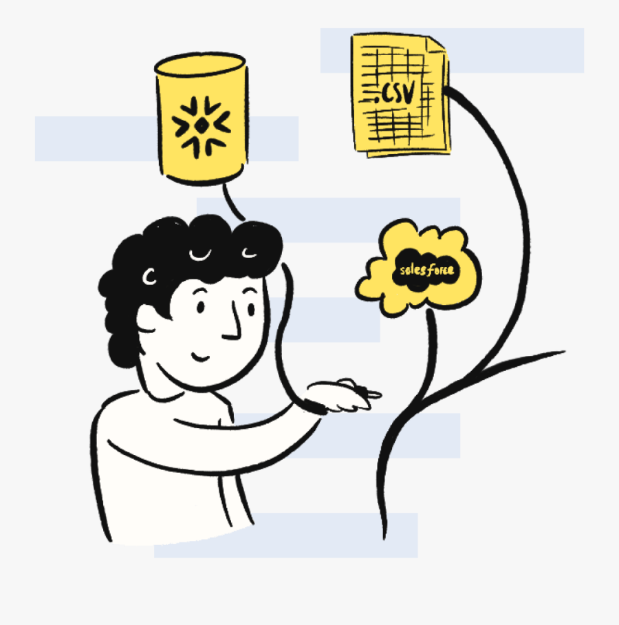 Connecting Illo, Transparent Clipart