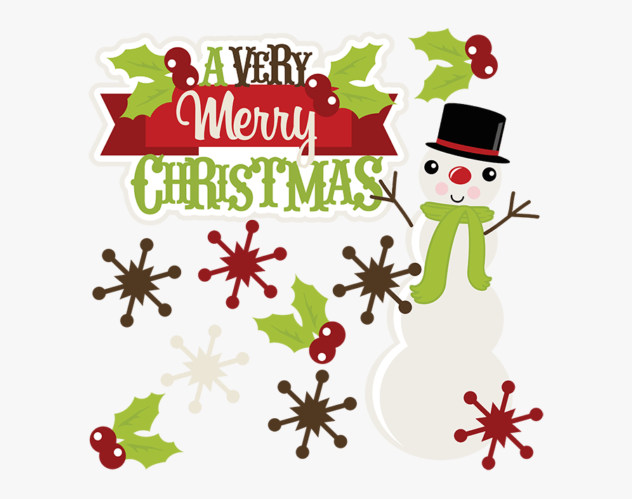 Christian Merry Christmas Clipart Png Download Merry - Very Merry Christmas Png File, Transparent Clipart