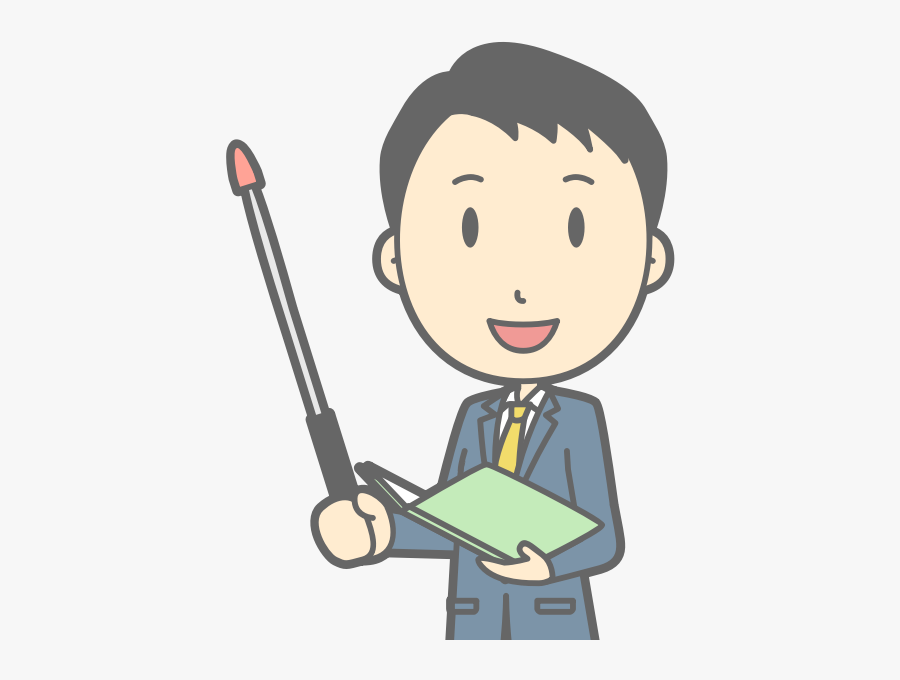 Cartoon Teacher, Transparent Clipart