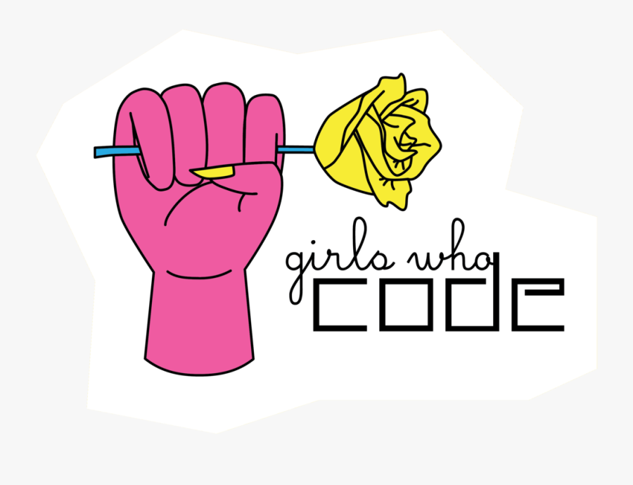 Girlfist Cutout 1 - Girls Who Code March For Sisterhood, Transparent Clipart