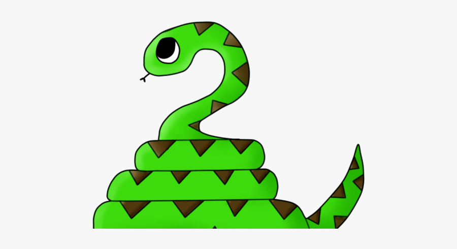 Cartoon Snake Transparent Background, Transparent Clipart