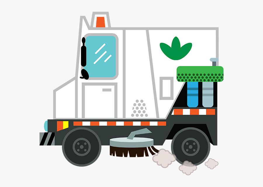 Street Sweeper Png, Transparent Clipart