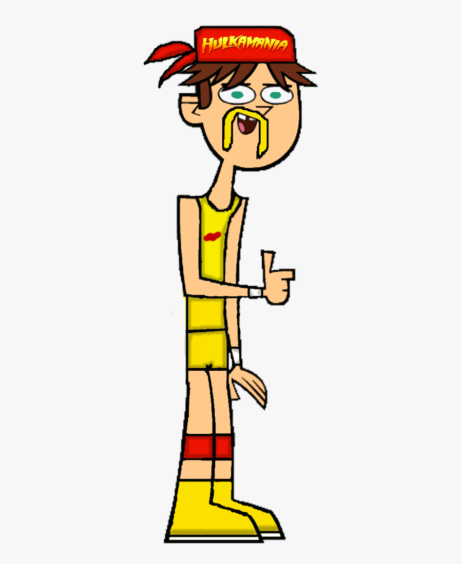 Cody As Hulk Hogan By Thunderfists1988 - Total Drama World Tour Cody, Transparent Clipart