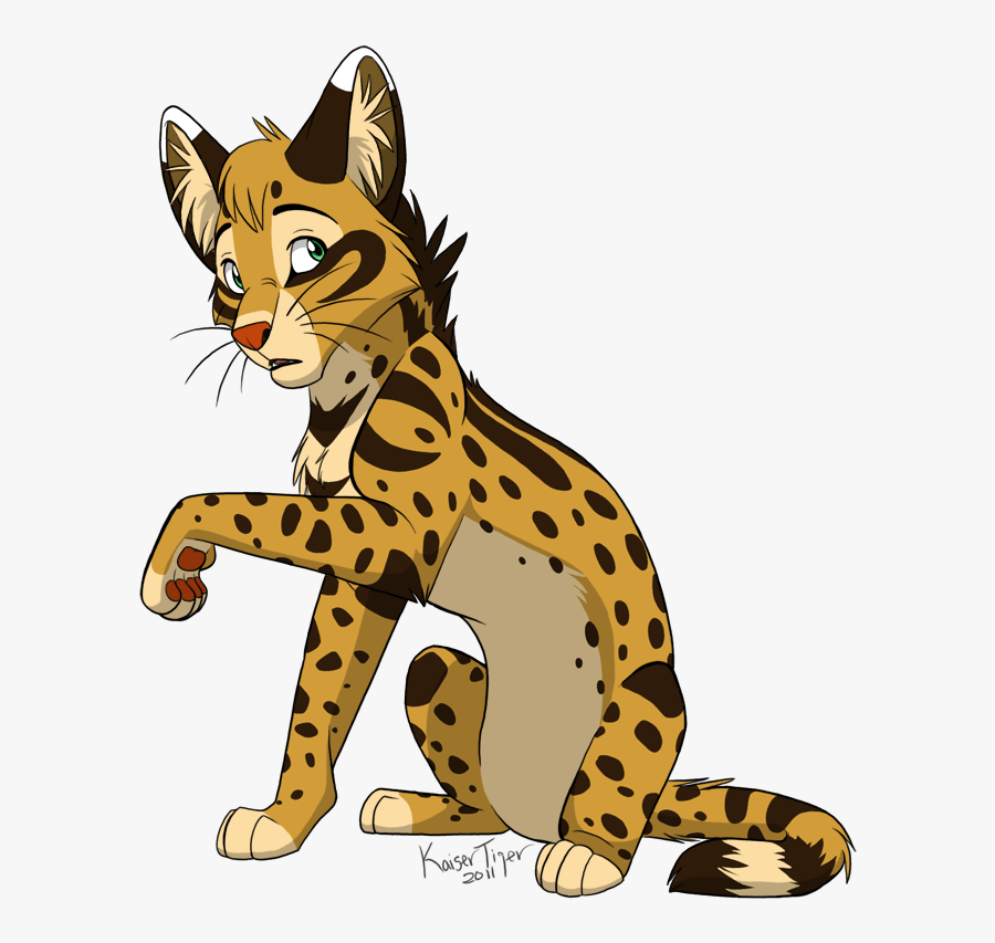 Serval Clipart, Transparent Clipart