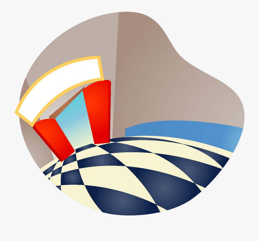 Vector Dibujado A Mano La Puerta De La Ciudad Minimalista - 卡通, Transparent Clipart