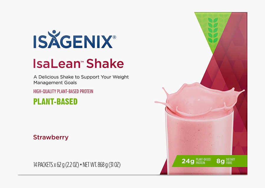 Isagenix Isalean Shake Creamy French Vanilla, Transparent Clipart