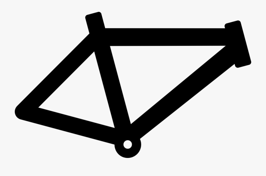 Bicycle Frame Png, Transparent Clipart