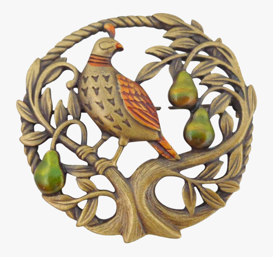 Partridge Png Clipart - Partridge In A Pear Tree Antique, Transparent Clipart