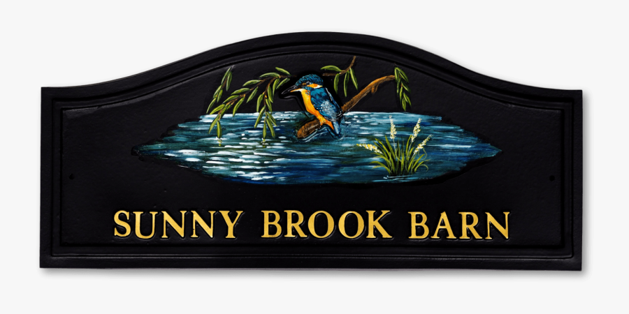 Kingfisher House Sign - Mallard, Transparent Clipart