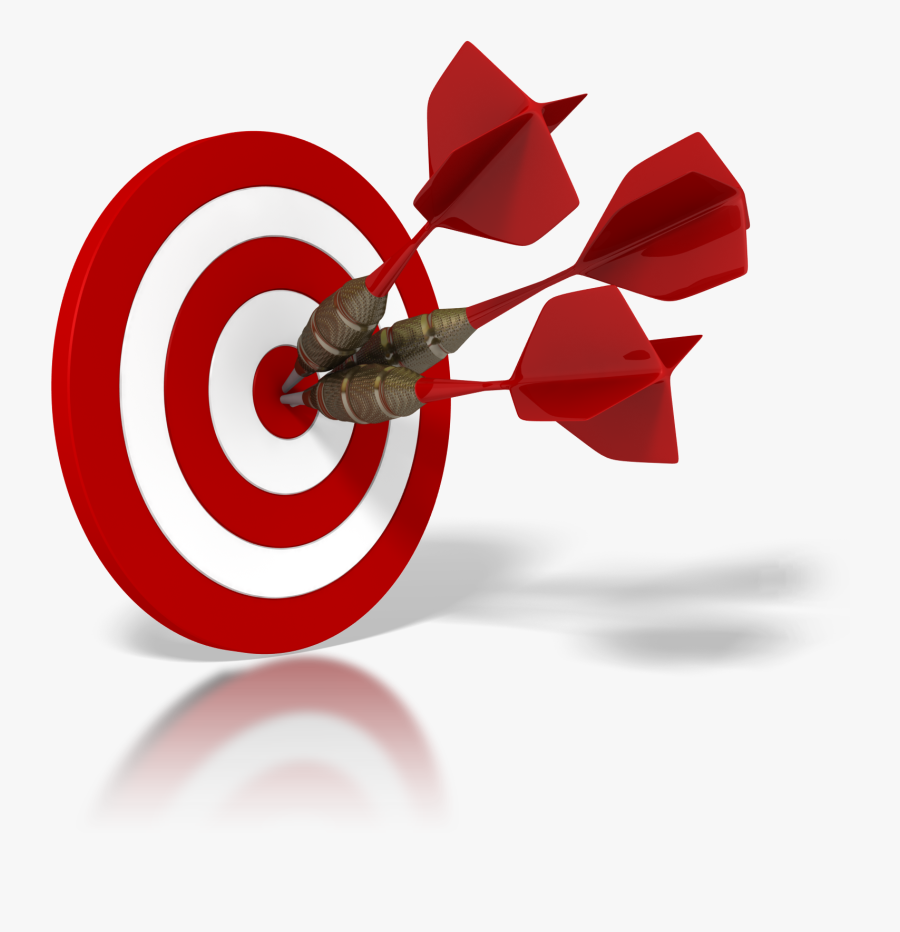 Bullseye Clipart Target Learning - Target Market Transparent Background, Transparent Clipart