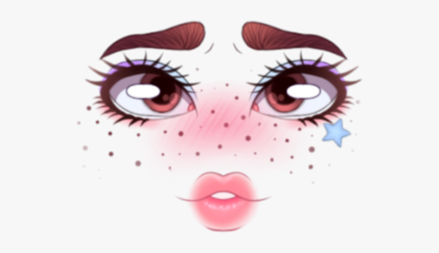 #makeup #masks #facemasks #lips #cute #face ##girly - Cute Face Art Makeup, Transparent Clipart