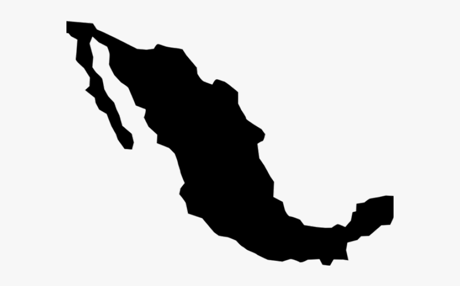 Stamp Clipart Mexico - Clipart Mexico Map Outline, Transparent Clipart