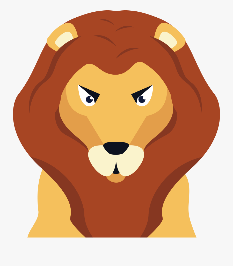 Lion Vector Beast - Lion, Transparent Clipart