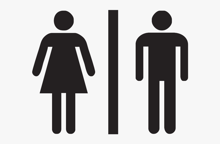 Lambang Toilet Pria - Toilet Sign Png, Transparent Clipart