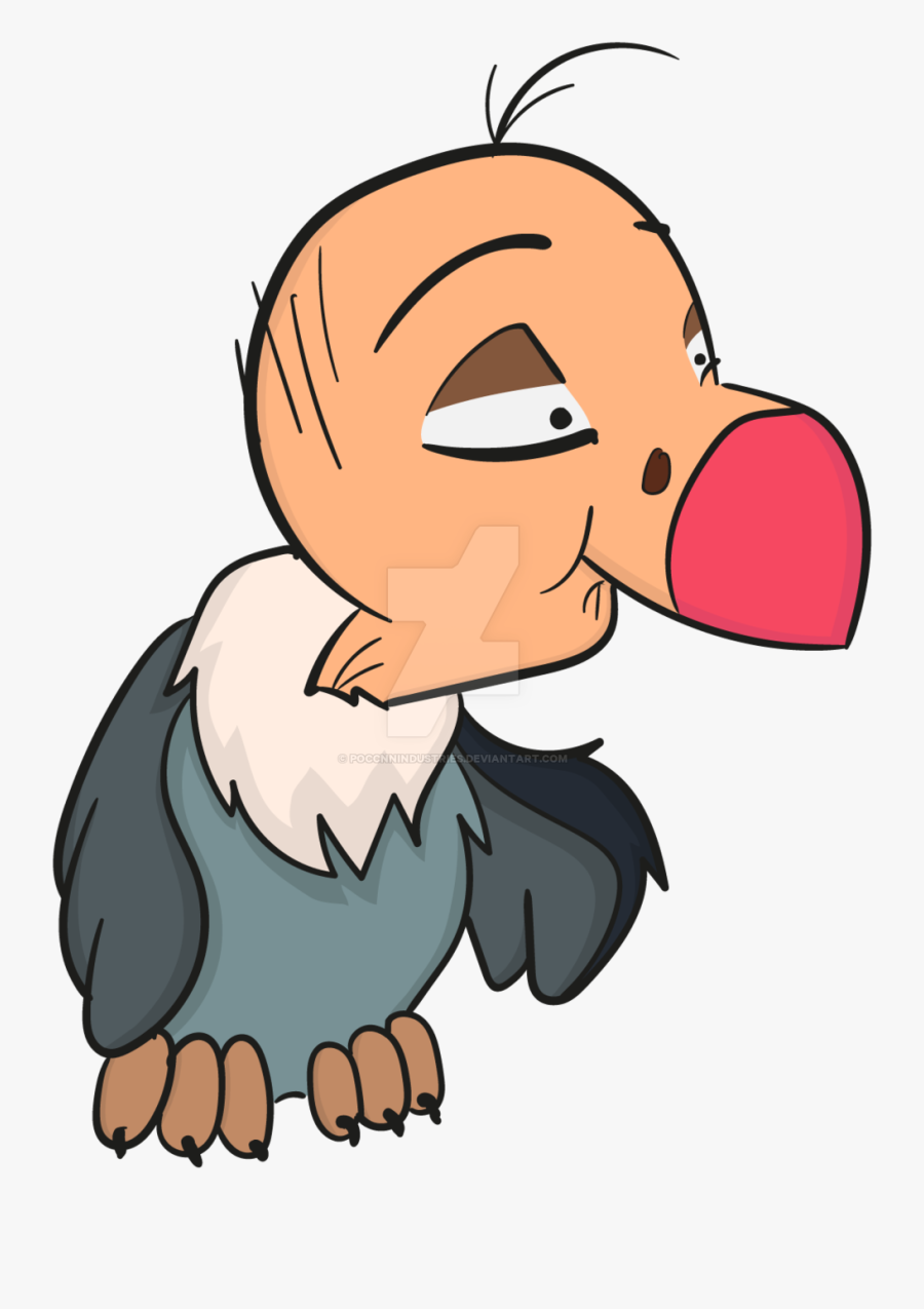 The Jungle Book Vultures Png - Chibi Vulture, Transparent Clipart