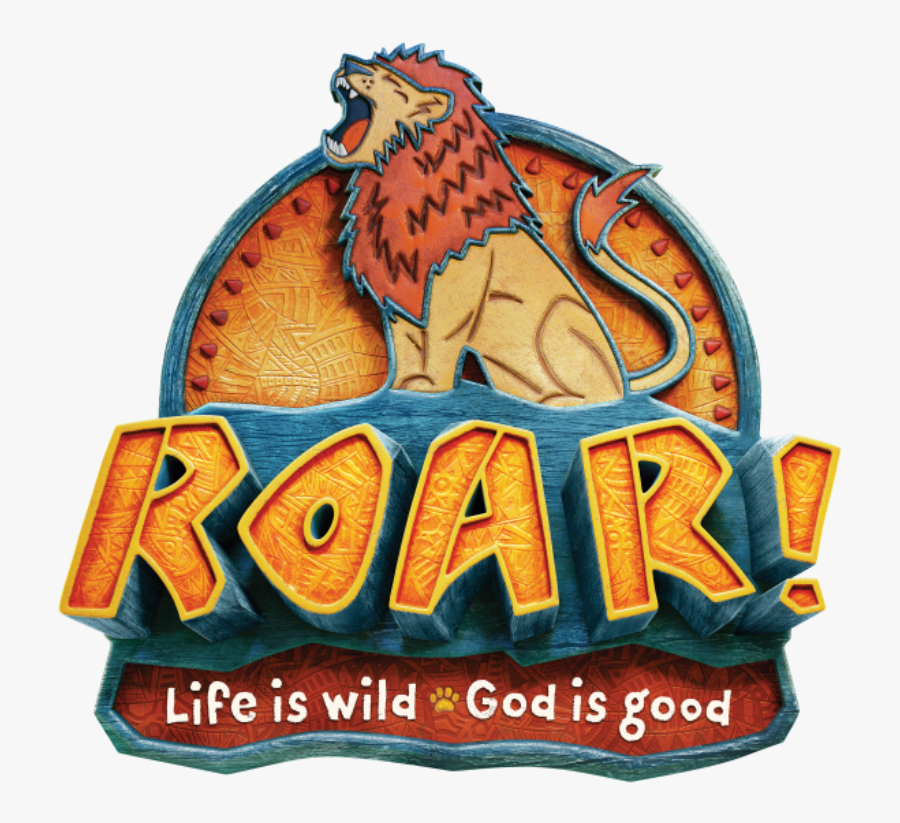 Roar Vacation Bible School, Transparent Clipart