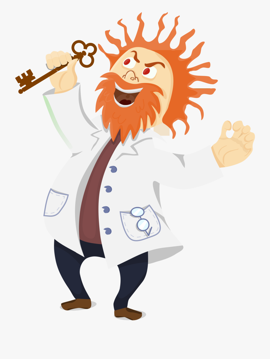 Clipart Cat Scientist - Scientist Clipart Png, Transparent Clipart