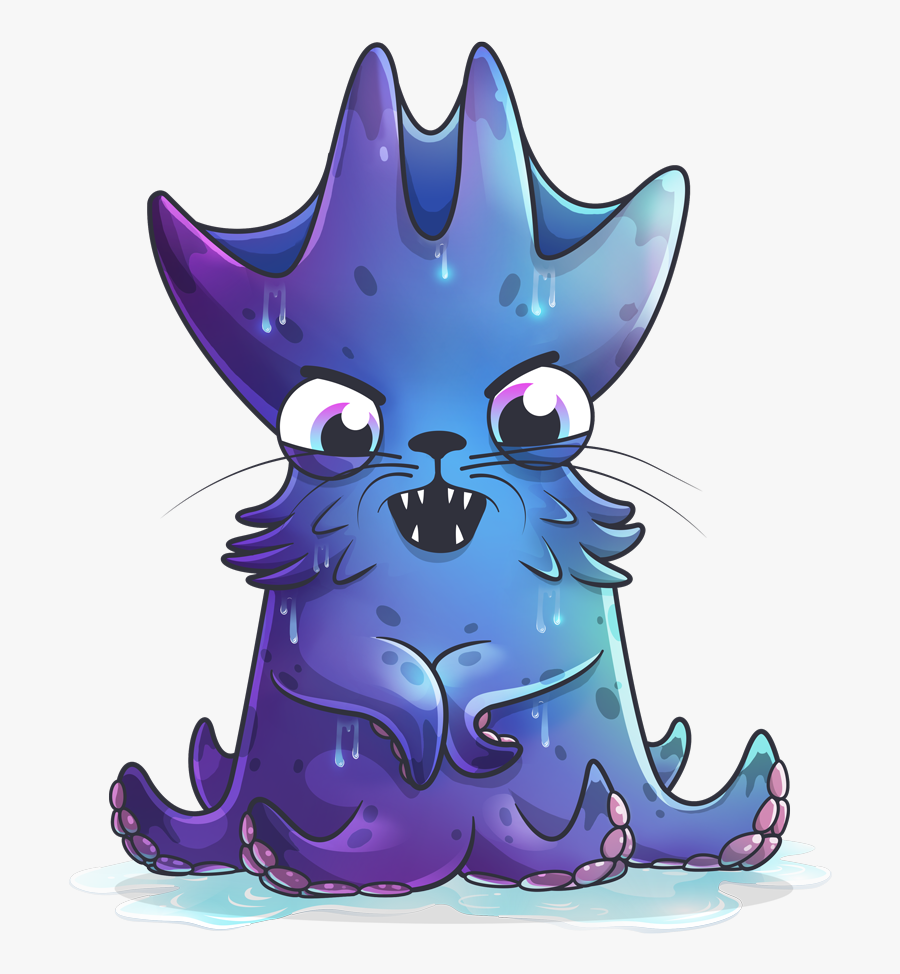 Krakitten Cryptokitties, Transparent Clipart