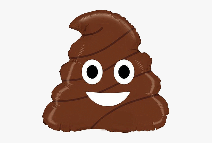 Poop Clipart Emogi - Emoji Balloon, Transparent Clipart
