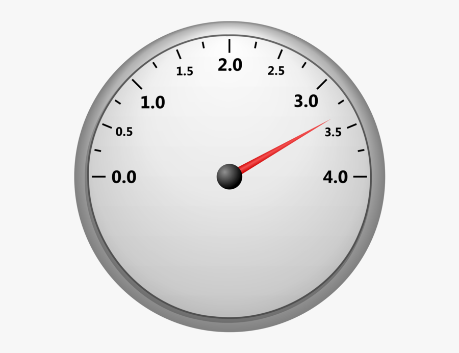 Instrument - Speedometer Clip Art, Transparent Clipart