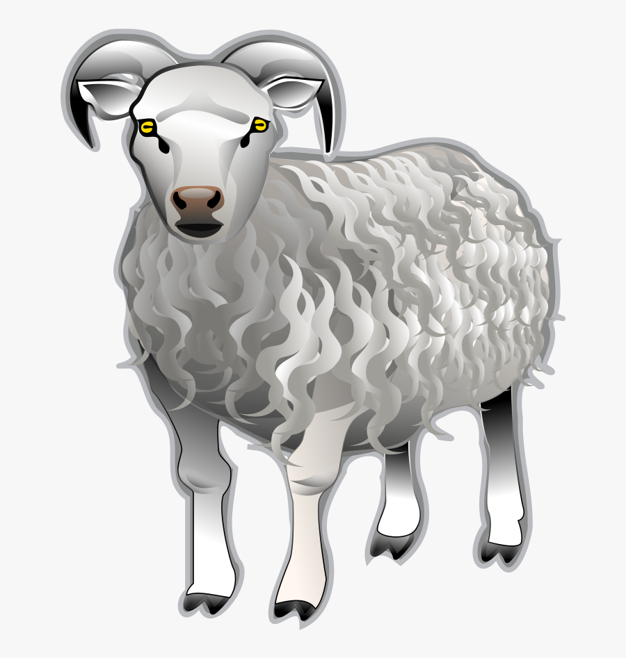 Sheep Svg Clip Arts, Transparent Clipart