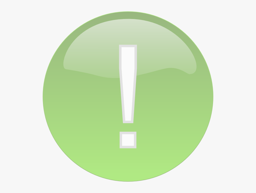 Light Green Exclamation Mark Svg Clip Arts - Exclamation Mark Gif Transparent Cartoon, Transparent Clipart