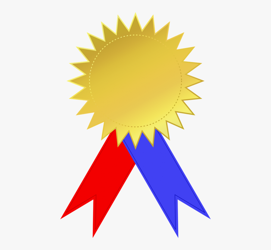 Award Celebration Ceremony - Golden Medal Clipart, Transparent Clipart