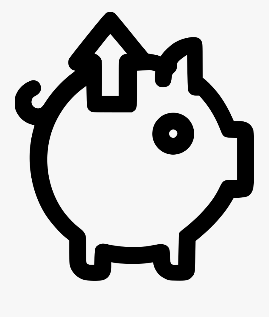 Remove Piggy Bank Comments - Icono Ahorro, Transparent Clipart