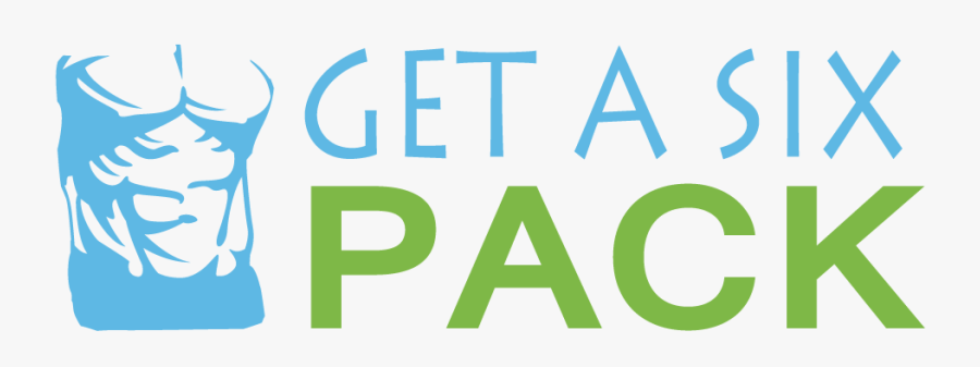 Get A Six Pack Logo - Six Pack Text Png, Transparent Clipart