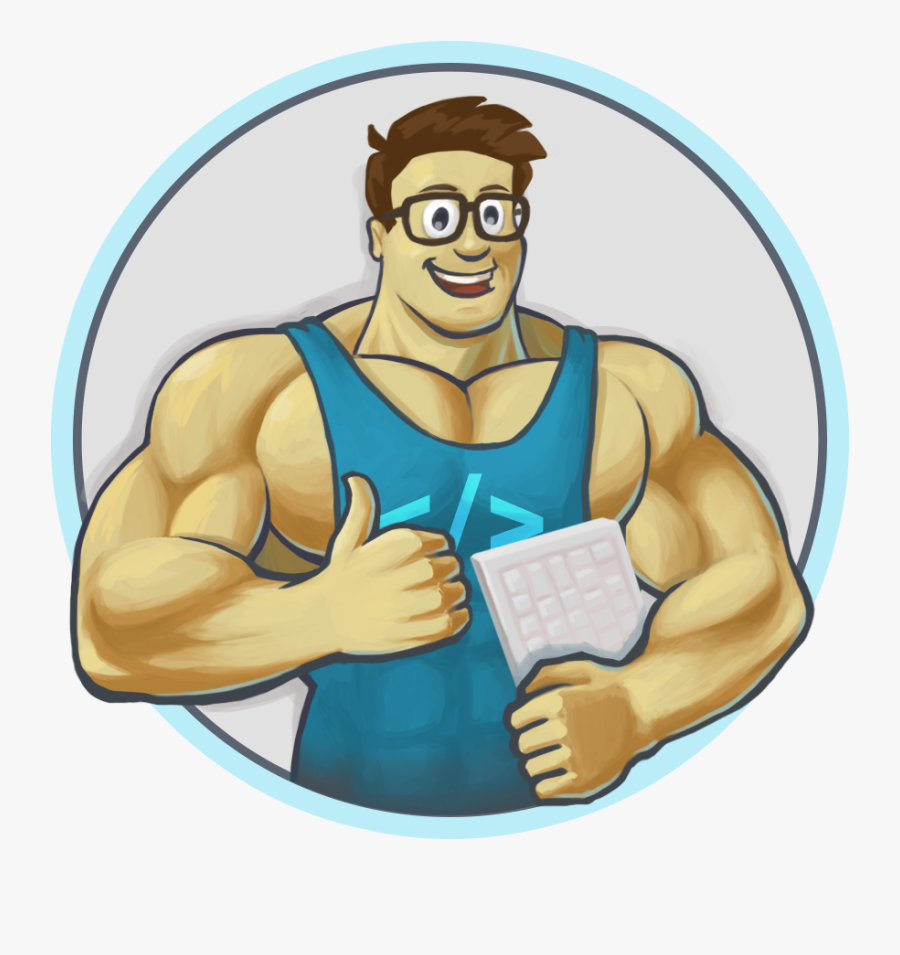 Muscle Clipart Daily Exercise - Cartoon, Transparent Clipart