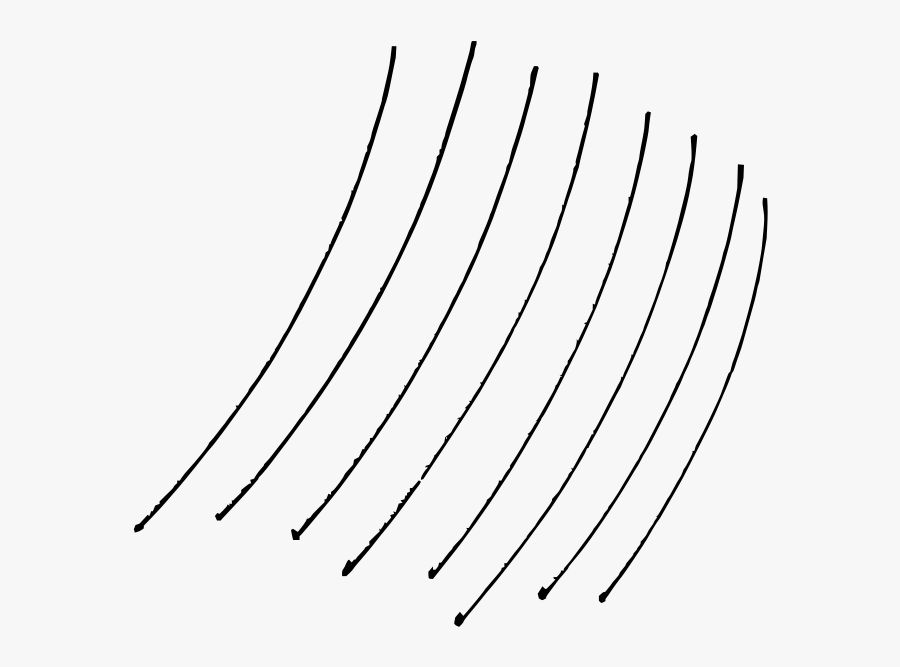 Bent Clipart Free For Download - Transparent Doodle Lines Png, Transparent Clipart